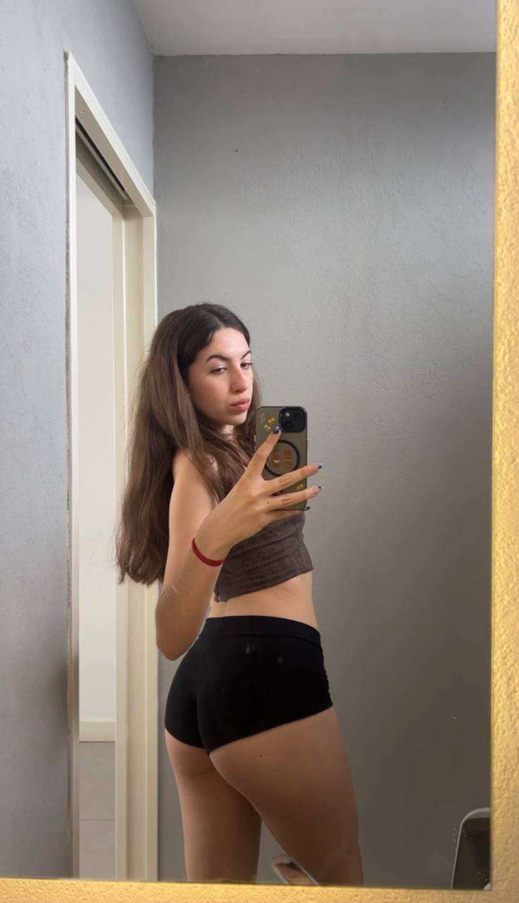 Amber in her underwear in Birmingham