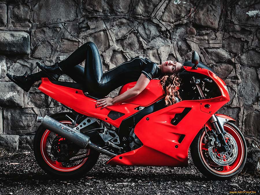 Beautiful girl Beautiful girls and motorcycles in Birmingham