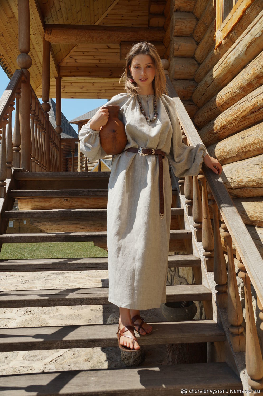 Girls in Slavic costumes in Birmingham