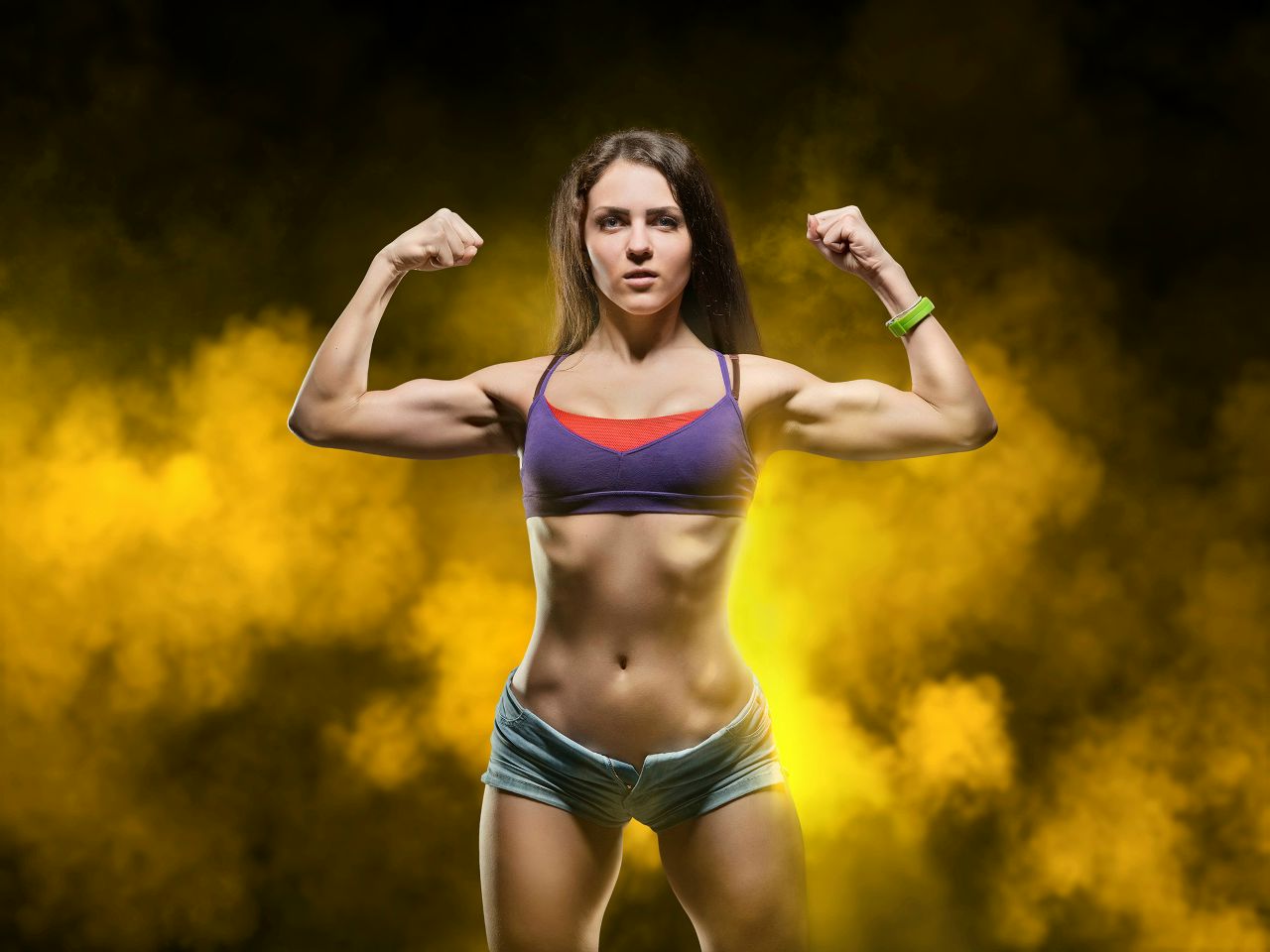 Athletic girls in Birmingham